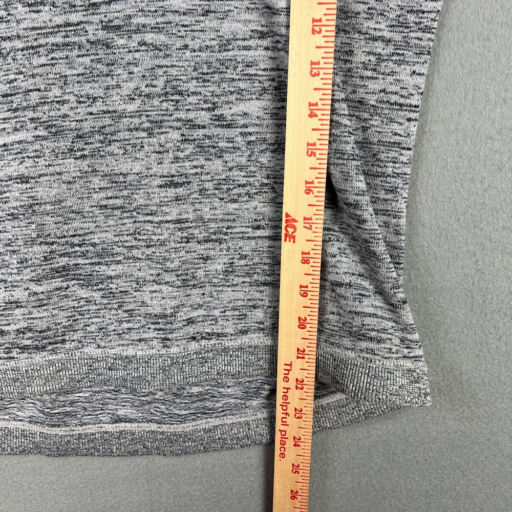 Athleta Blissful Cowl Neck Pullover Sweatshirt Gray Long Sleeve Lounge Top Small - Picture 8 of 8